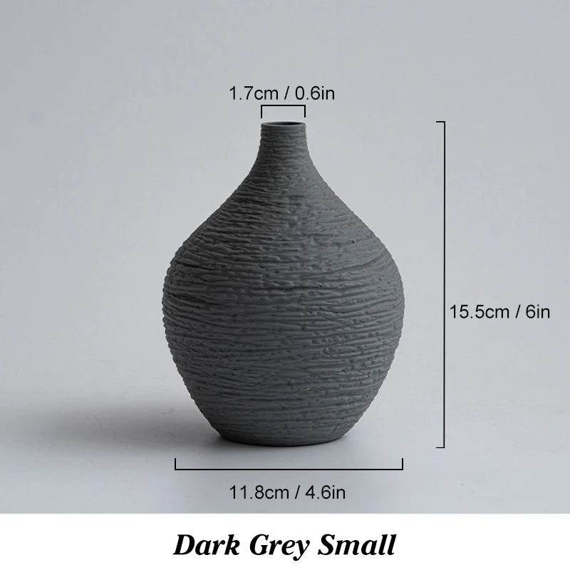 Nordic Ceramic Vase Home Decor
