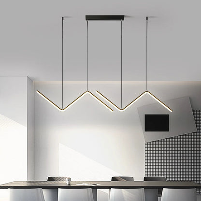 Nordic Wave Pendant Ceiling Lamp