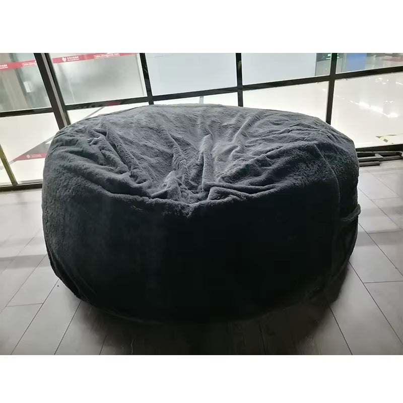 Giant Fur Bean Bag Sofa Cover