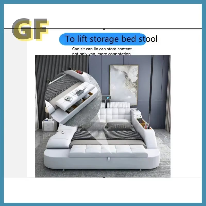 Modern Electric Massage Bed Frame
