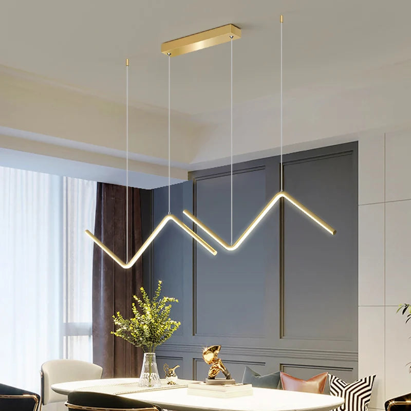 Nordic Wave Pendant Ceiling Lamp