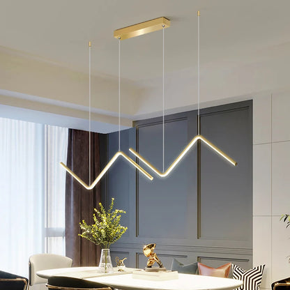 Nordic Wave Pendant Ceiling Lamp