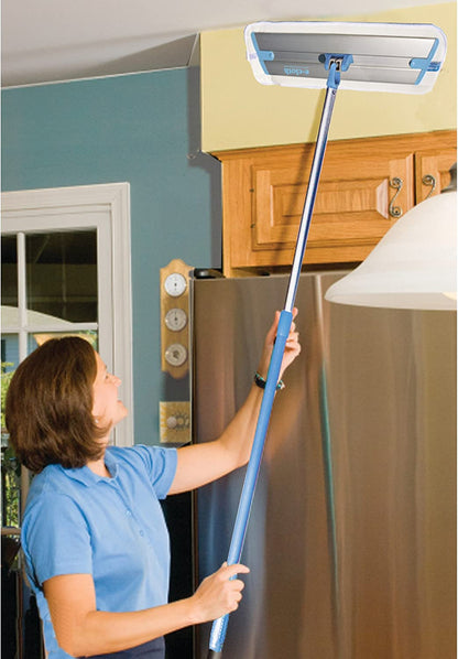 Professional Microfiber Deep Clean Mop for Hardwood, Laminate, Tile, and Stone Floors - Washable, Reusable, and Guaranteed for 100 Washes