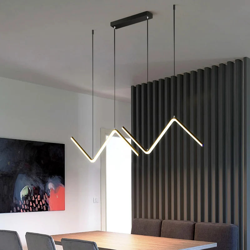 Nordic Wave Pendant Ceiling Lamp