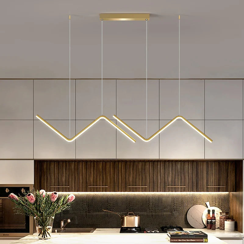 Nordic Wave Pendant Ceiling Lamp