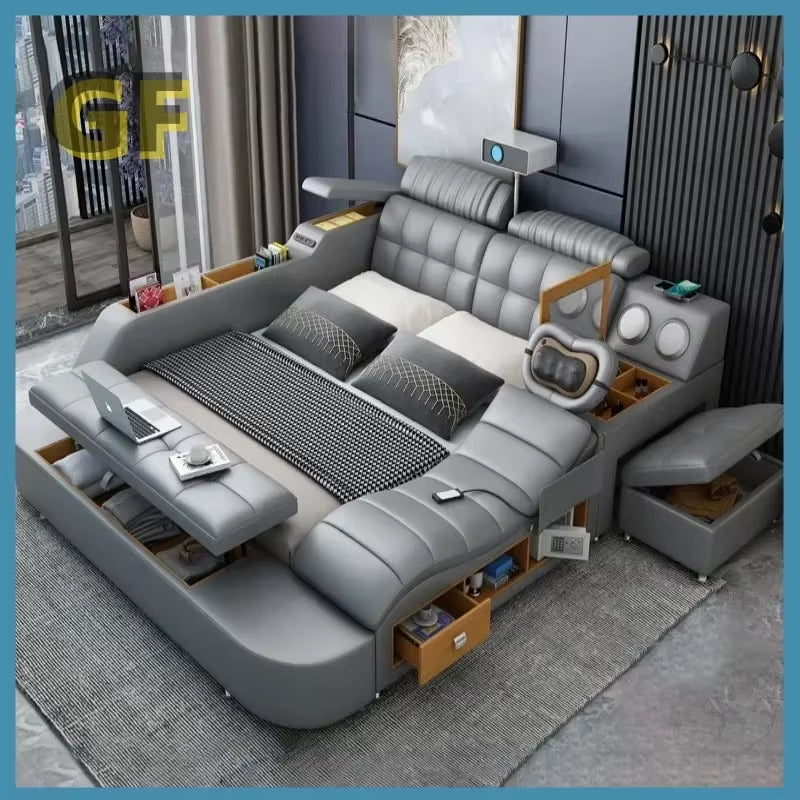 Modern Electric Massage Bed Frame