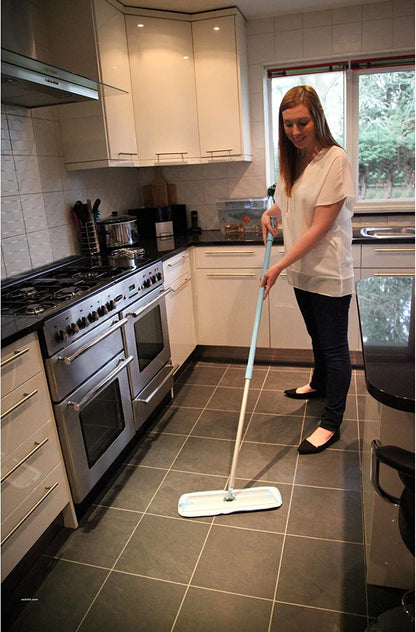 Professional Microfiber Deep Clean Mop for Hardwood, Laminate, Tile, and Stone Floors - Washable, Reusable, and Guaranteed for 100 Washes