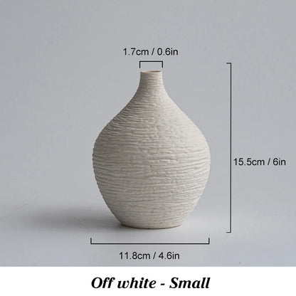 Nordic Ceramic Vase Home Decor