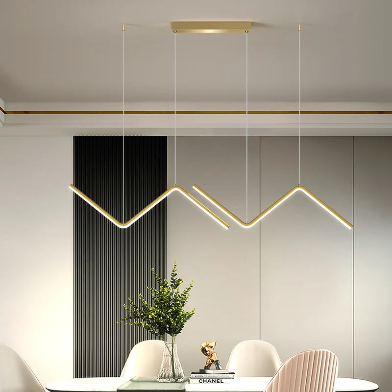 Nordic Wave Pendant Ceiling Lamp